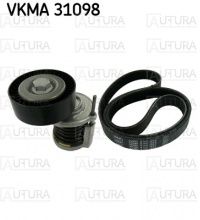 Agregatinio diržo ir įtempėjo k-tas