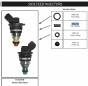 BOSCH CONE TYPE SINGLE POINT INJECTOR - TOP FILTER