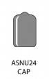 12MM UNIVERSAL INJECTOR END PROTECTION CAP(BLACK)