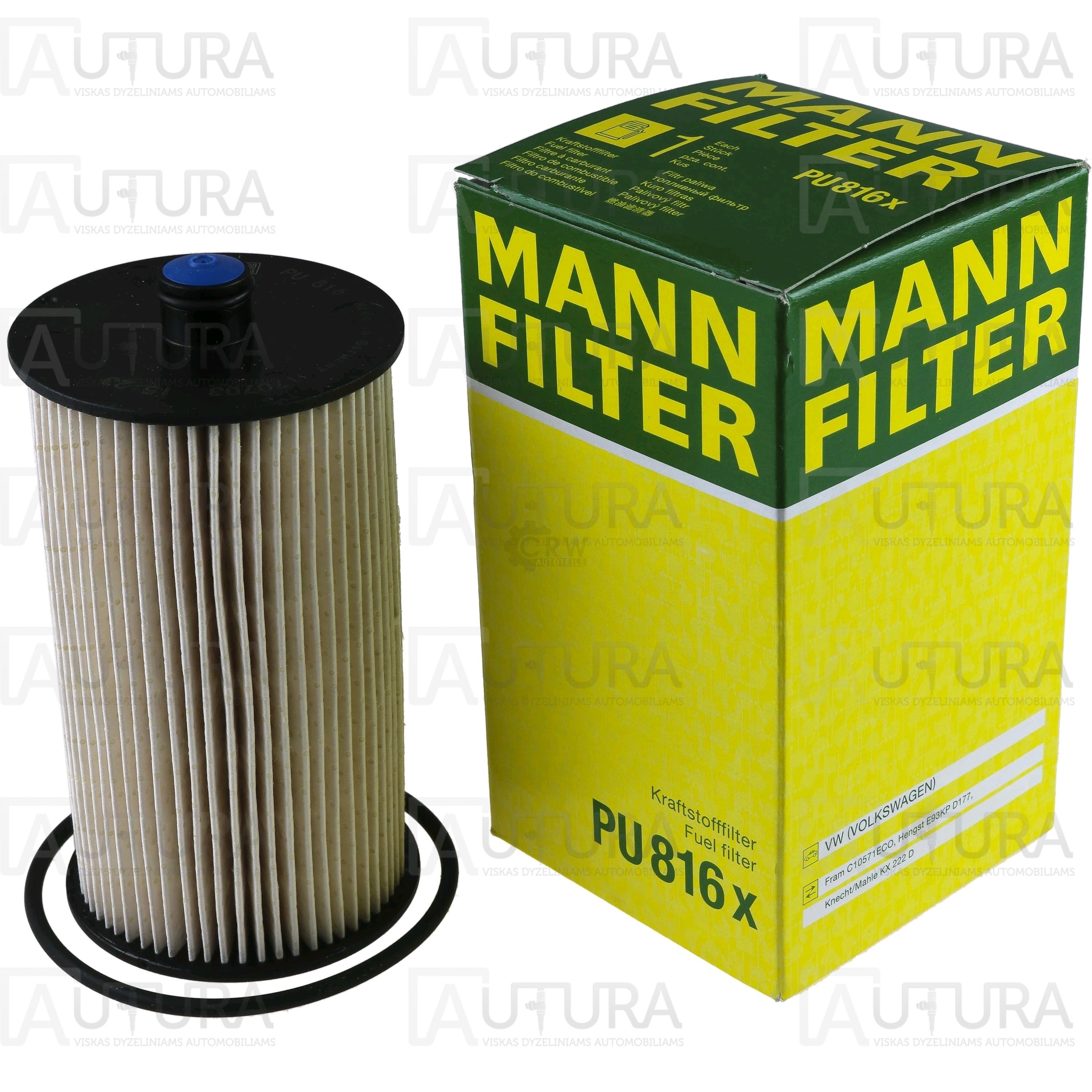 KURO FILTRAS VW CRAFTERIS 2,5L