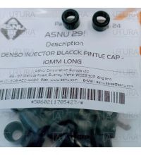 PINTLE CAP DENSO INJECTOR BLACK 7MM LONG 4MM