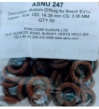 O-ZIEDAS BOTTOM O'RING BOSCH EV14 INJECTOR