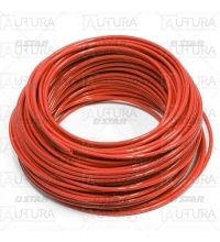 Žarna kuro d6X8mm raudona, plastikinė