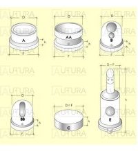 FORKAMERA RENAULT MOT:J8S 11,5X5,5 0,25