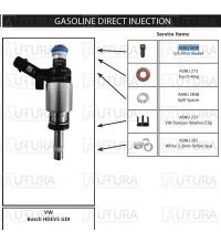 FILTER BASKET FOR BOSCH HDEV5 GDI INJECTOR WITH STEEL MESH (4.6MM RING)