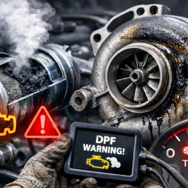 Kietųjų dalelių filtrai (DPF) ir turbokompresoriai – gedimų priežastys, simptomai ir poveikis turbokompresoriui