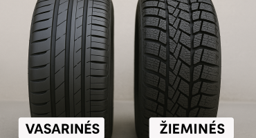 Kodėl vasarą svarbu naudoti vasarines automobilio padangas?