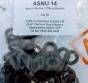 O-ZIEDAS BOSCH;WEBER;DENSO 14.5MM FOR INJECTORS