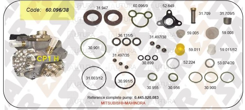 KURO SIURBL.REM.KPL.CR BH CP1 MITSUBISHI Nr/PUMP-0445020083_2