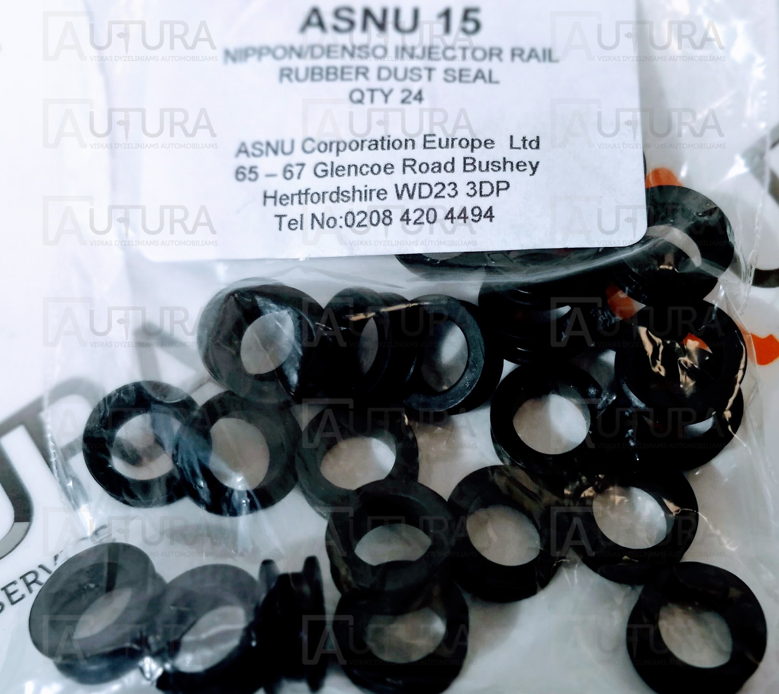 RUBBER DUST SEAL NIPPON DENSO INJECTOR-RAIL