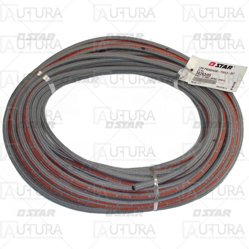 Žarna kuro d3,0x7mm, purkštuvų grįžtamųjų jungčių su audiniu, MB A6050780581