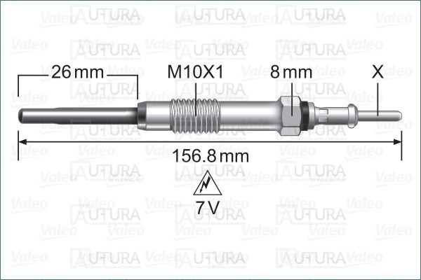 ZVAKE KAITINIMO MB 2.2-3.0 CDI 14-    7V