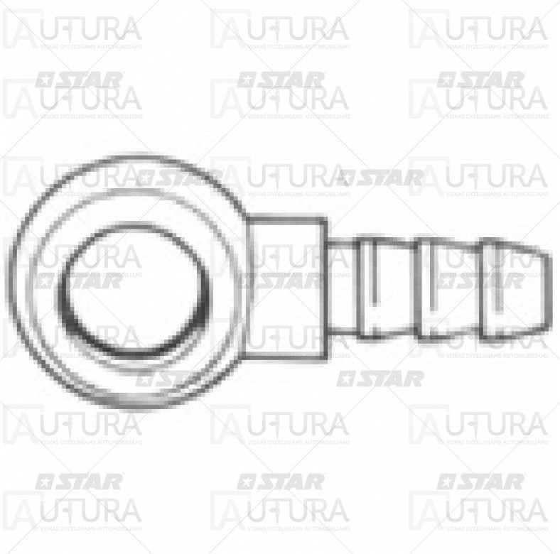 Jungtis Q10X8mm