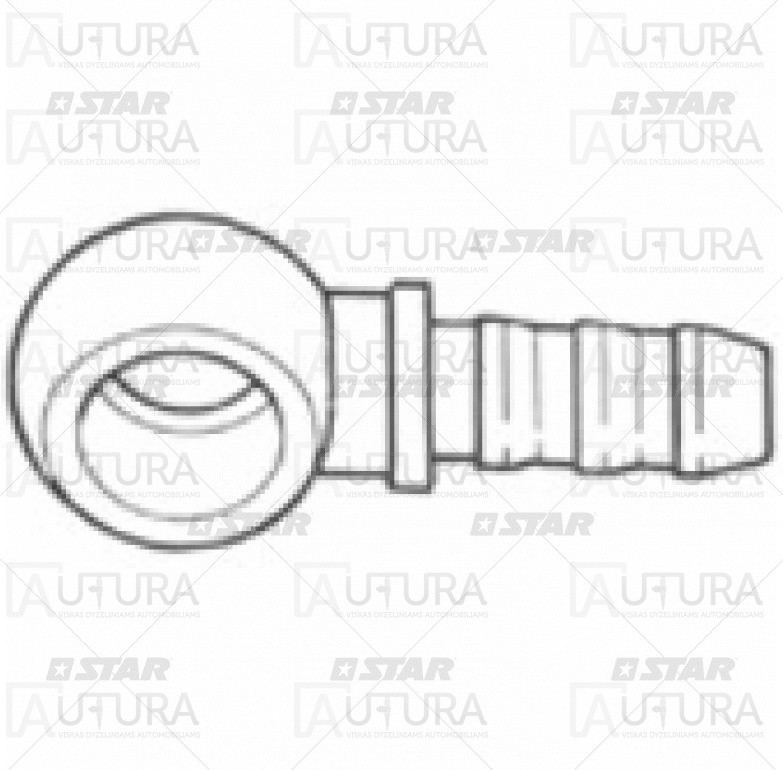 Jungtis Q14X10mm