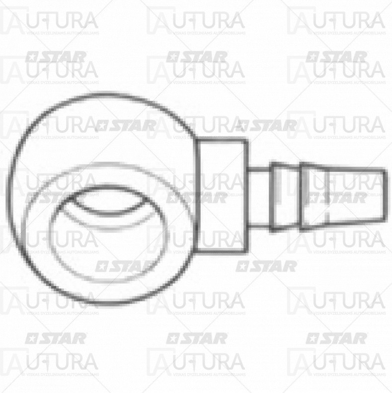 Jungtis Q14-4mm