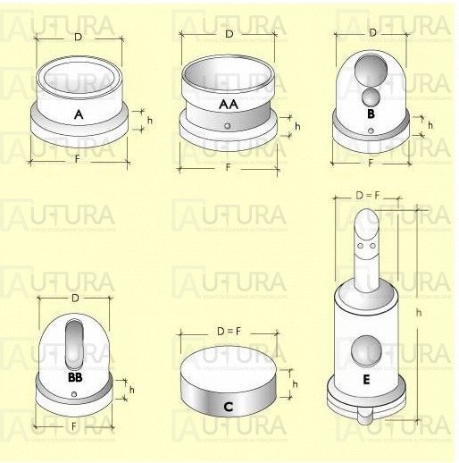 FORKAMERA FORD 1.8D/TD 0,25