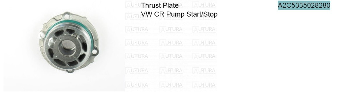 control plate vw cr pump start/stop