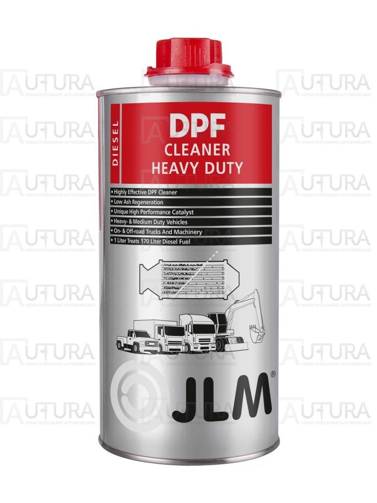 DPF valymo priedas sunkiajam transportui JLM Diesel DPF Cleaner Heavy Duty