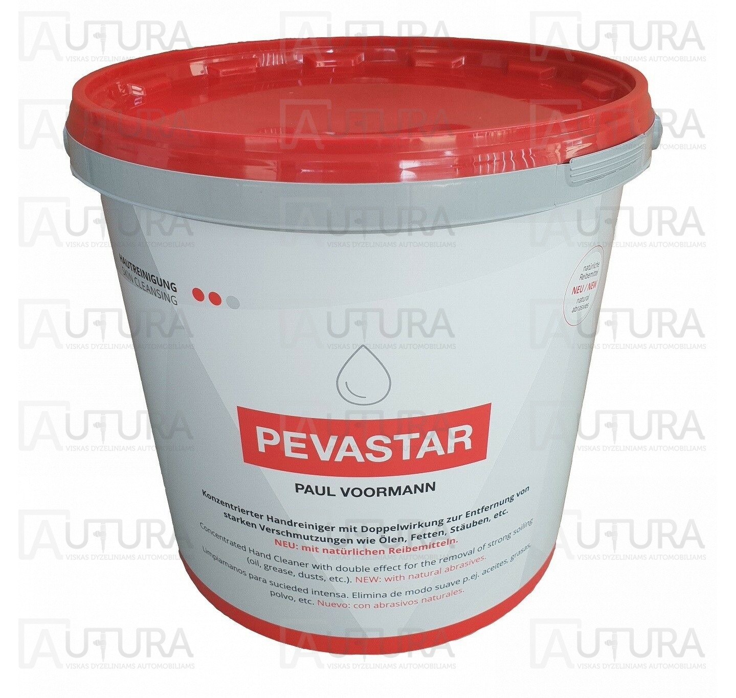 RANKU VALYMO PASTA PEVASTAR 10L KIBIRAS