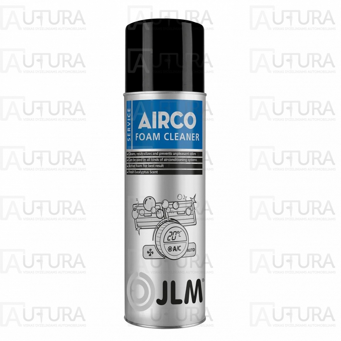 Vėdinimo-kondicionavimo sistemos valymo putos JLM Airconditioning Foam +žarnelė