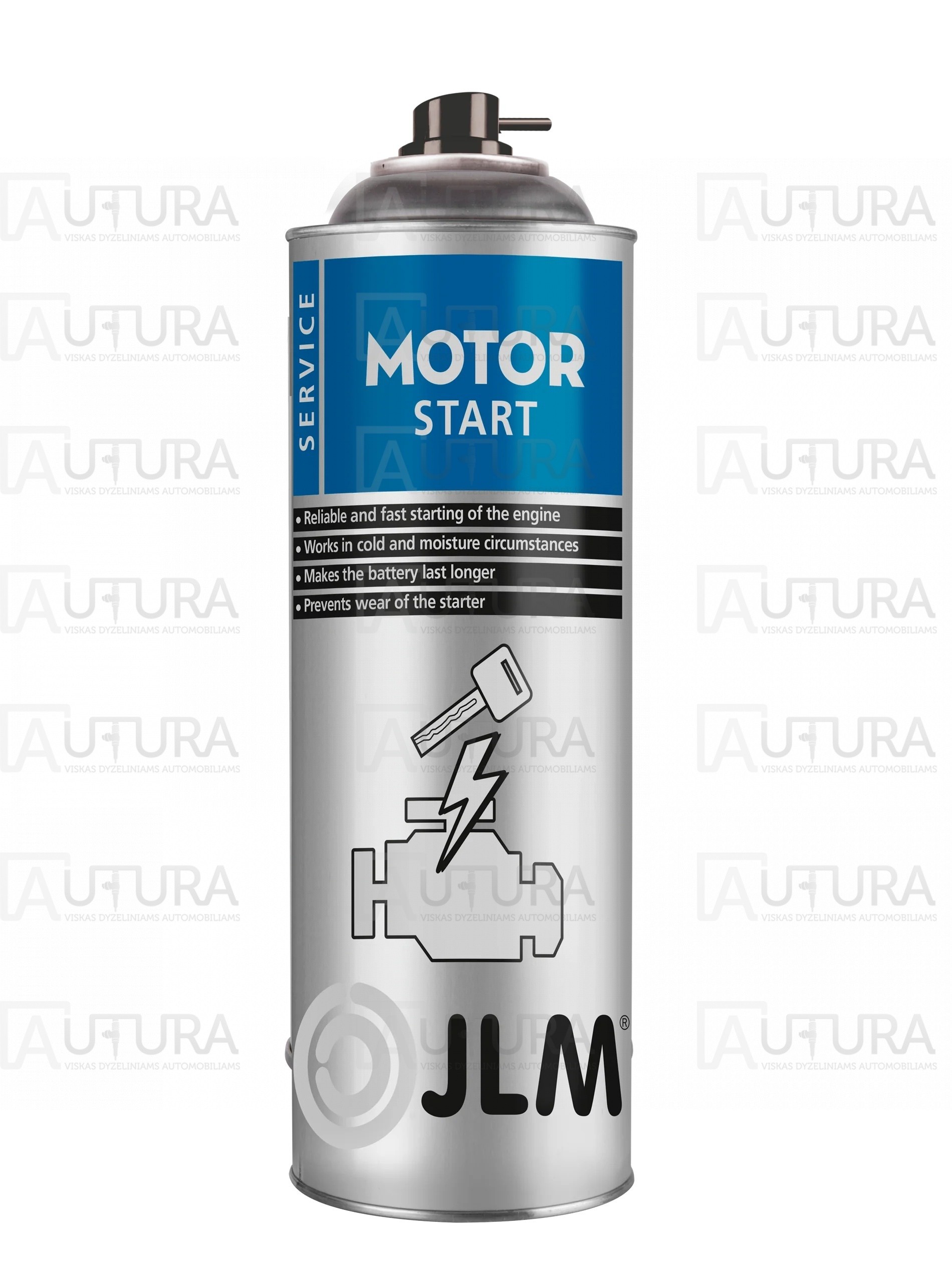 Eteris variklio paleidimui JLM Motor Start 300ml